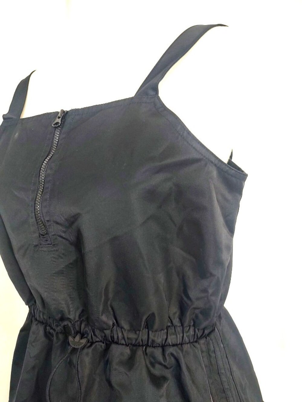 Adidas Originals Nylon Dress Black S Athleisure - Picture 8 of 16